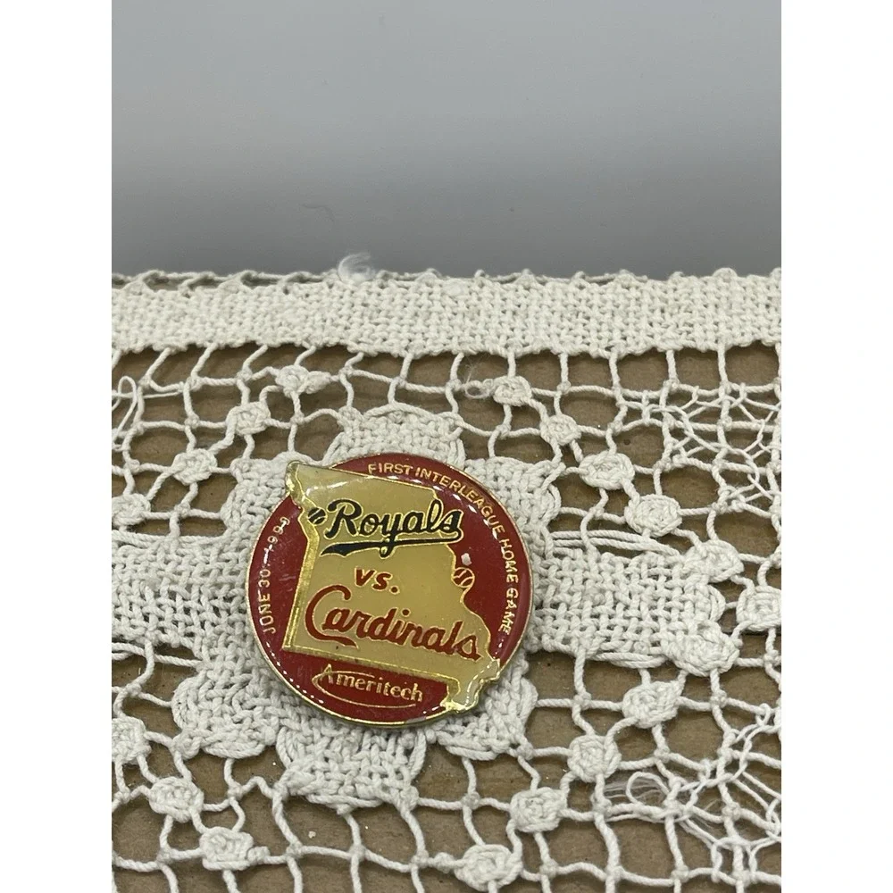 ST LOUIS CARDINALS IST INTERLEAGUE HOME GAME  PIN